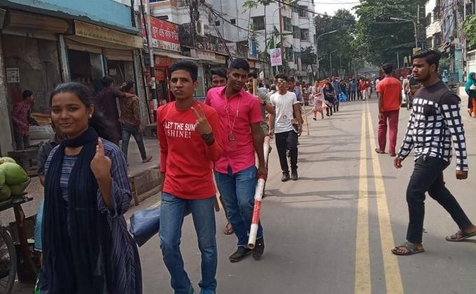 হাইকিং (৩৩ তম দীক্ষা ক্যাম্প), সরকারি বাঙলা কলেজ রোভার স্কাউট গ্রুপ 