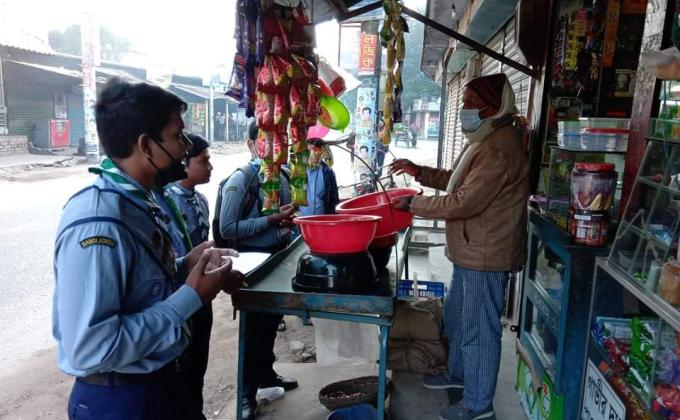 Plastic tide turner challange badge CHAMPION PORAJI