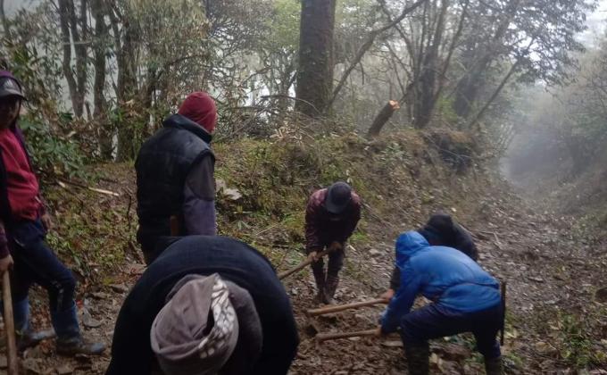 Old way clearing 18th May to 31 May