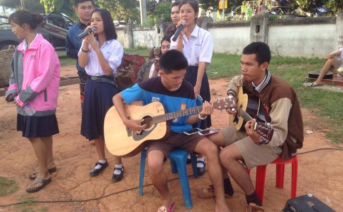 กิจกรรมเปิดกล่องร้องเพลง ณ บ้านพัฒนาสามัคคี