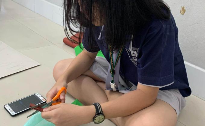 ตัดกระดาษ