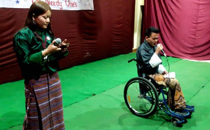 Charity show for spreading peace