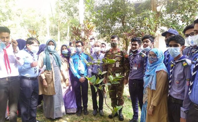 Tree planting on BP Day