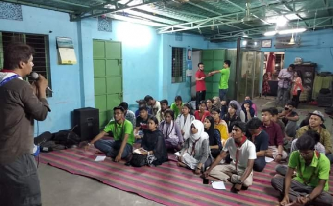 Lalbag Open Scout Group Massanger of Peace Workshop