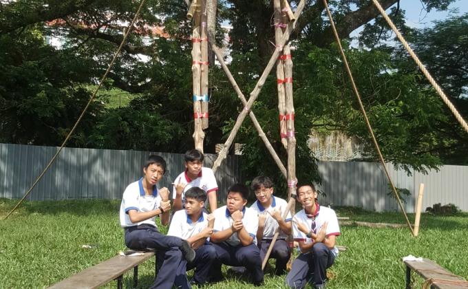 11th George Town (South) Scout Troop Weekly Activity (Pioneering Project)