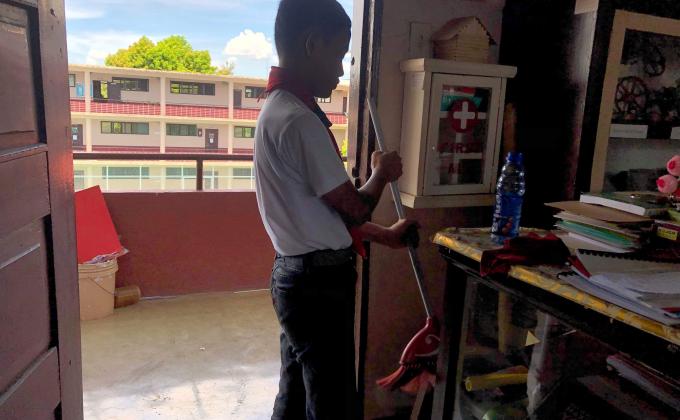 DAY 9 Brigada Eskwela Clean-Up Drive and Development Projects