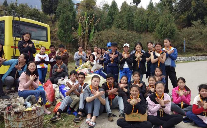 cleaning camping from Chashilakha to GHss