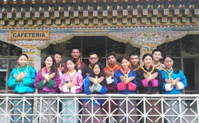 Service in buddha point 