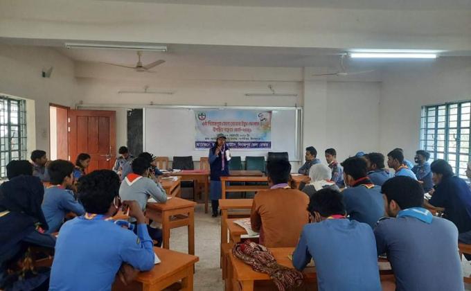 ৬ ষ্ঠ দিনাজপুর জেলা রোভার ইয়ুথ ফোরাম 