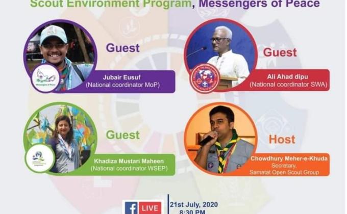 Get to know about Scouts Of The World Award,World Scout Enviroment Program,Messengers Of Peace By Samatat Open Scout Group.