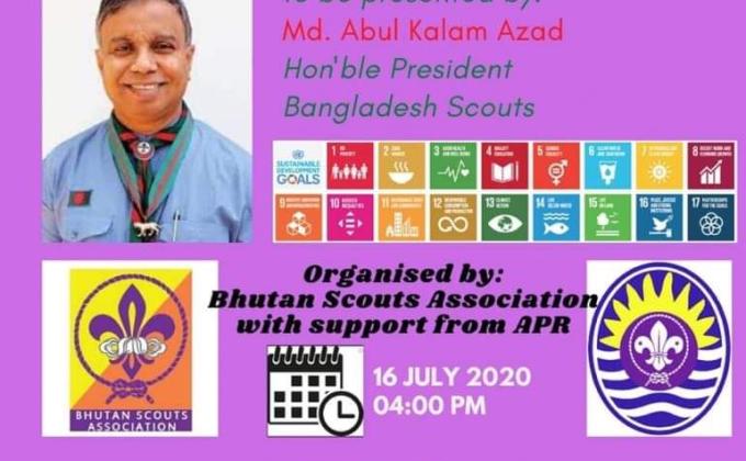 Online Workshop on scouting & SDG-2020