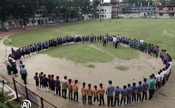 ৮ম মনোহরদী উপজেলা কাব ক্যাম্পুরি