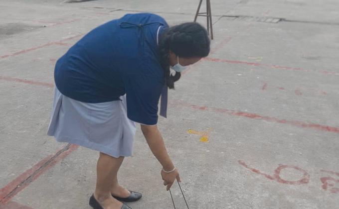 เก็บขยะ