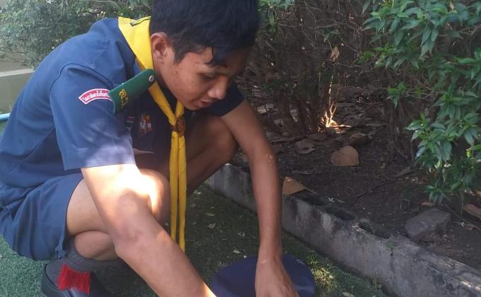 เข้าร่วมอบรมลูกเสือ​สันติภาพ​