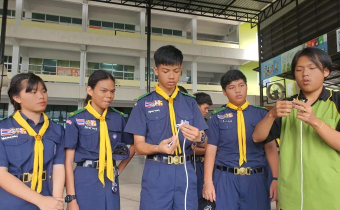 กิจกรรมลูกเสือ ผูกเงื่อน