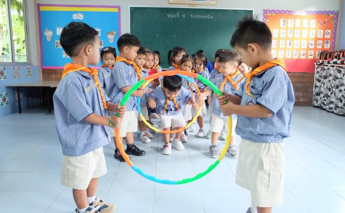 กิจกรรมพัฒนากล้ามเนื้อ #ลูกเสือบีเวอร์