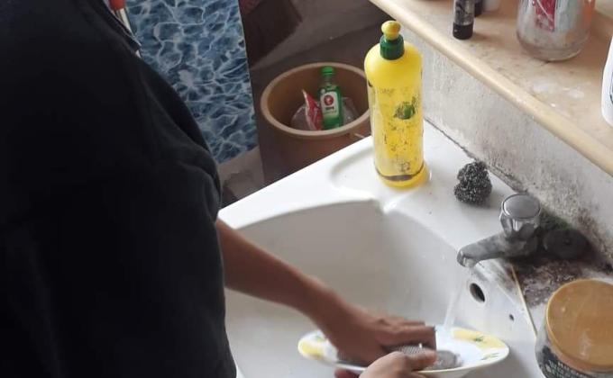 ล้างจาน