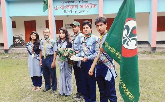 ৯ম স্কাউট ডে ক্যাম্প অনুষ্ঠিত 