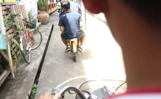 ปั่นจักรยานลดโลกร้อน