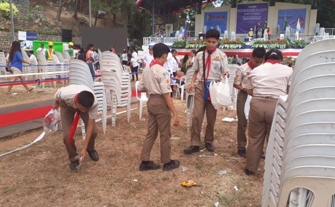 Clean-Up Campaign in Mt. Samat