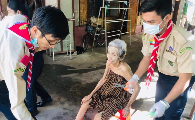 Thadingyut Full Moon Charity