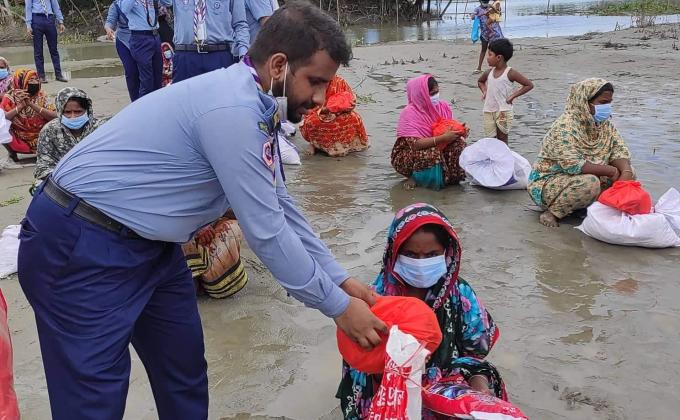 বন্যার্তদের ত্রাণ সহায়তা - ২০২০