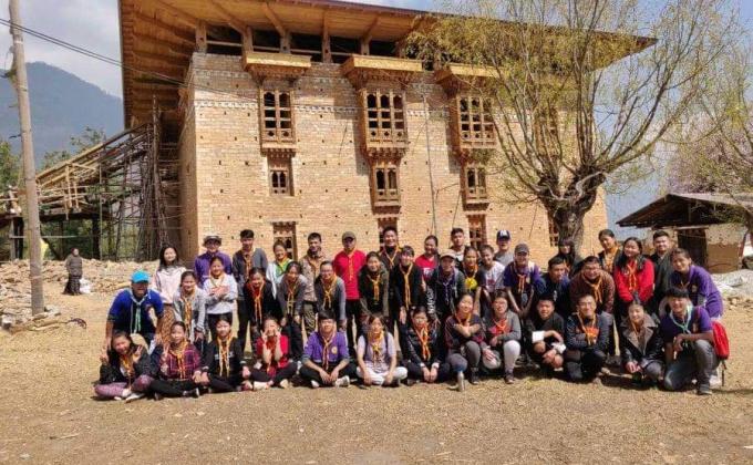 Renovation of Wangduetsi lhangkhang 