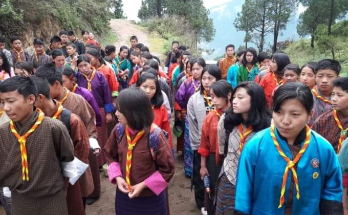 Visit at Rawabee Goenpa