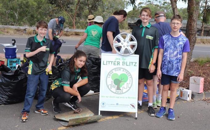 1st Iramoo Scouts giving back to the community 