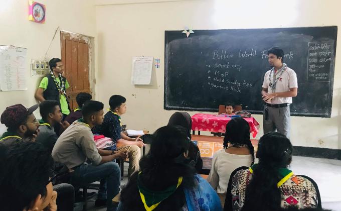 SDG based Day Camp Organized by Samatat Scouts Group