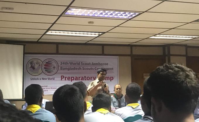 24th WSJ Bangladesh Contingent Preparatory camp