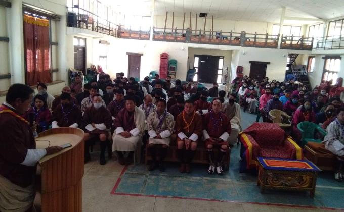 Celebration of His Majesty's birth anniversary and national scout day. 21-02-2021