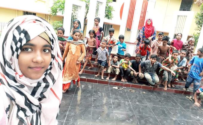 ঈদ বস্ত্র বিতরণ 2019