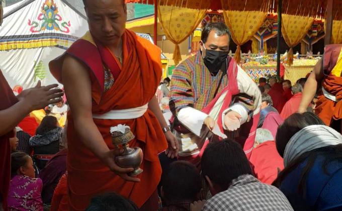 participating for the 2019 melom chhemo held in paro