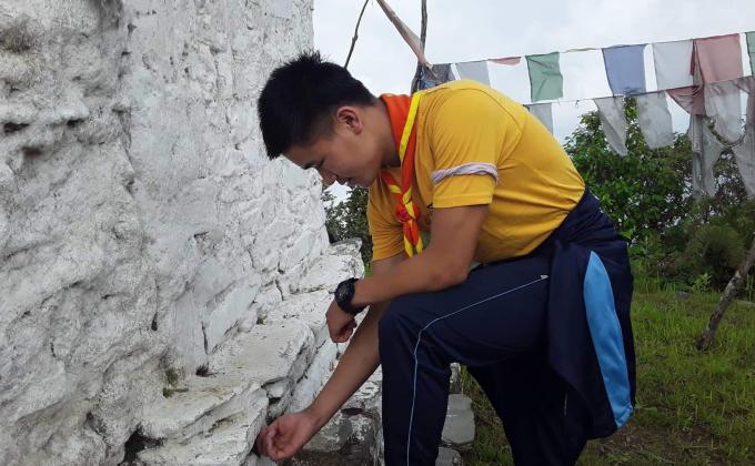 Community service during 2nd kings camp