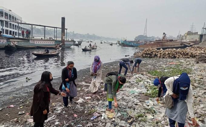 "প্লাস্টিক টাইড টার্নার চ্যালেঞ্জ ব্যাজ" চ্যাম্পিয়ন পর্যায়ের সমাজ উন্নয়ন কার্যক্রম।