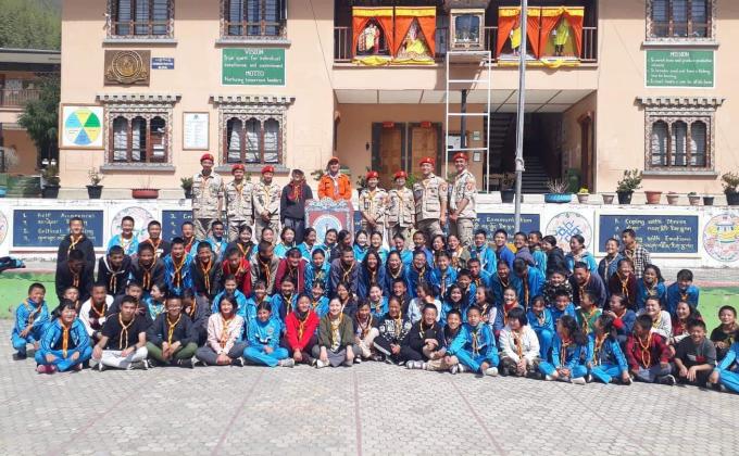 Youth engagement for Scouts of Kuzhugchen Middle Secondary School