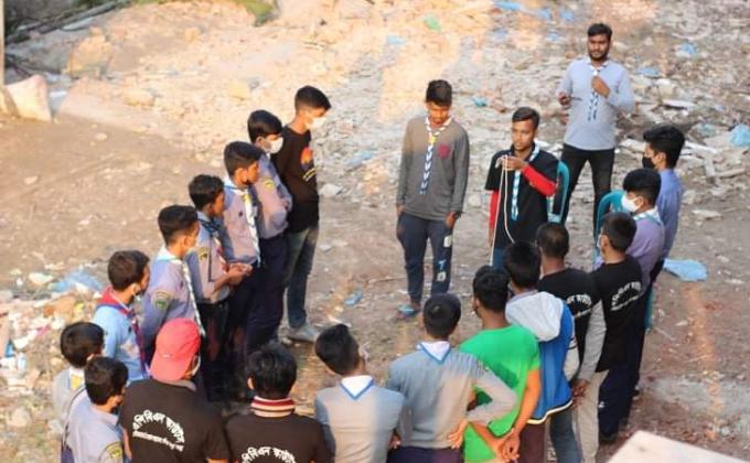 Annual Camp, দরির কাজ। 