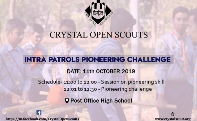 Intra Patrols Pioneering Challenge(Crystal Open Scouts)