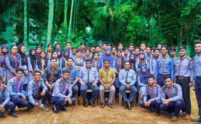  ২৪ তম বগুড়া  জেলা রোভার মেট কোর্স-২০১৯