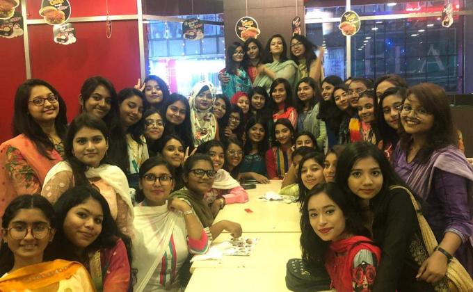 Iftar party with scout friends