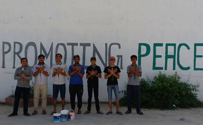 Awareness To Spread Peace Via Wall Art