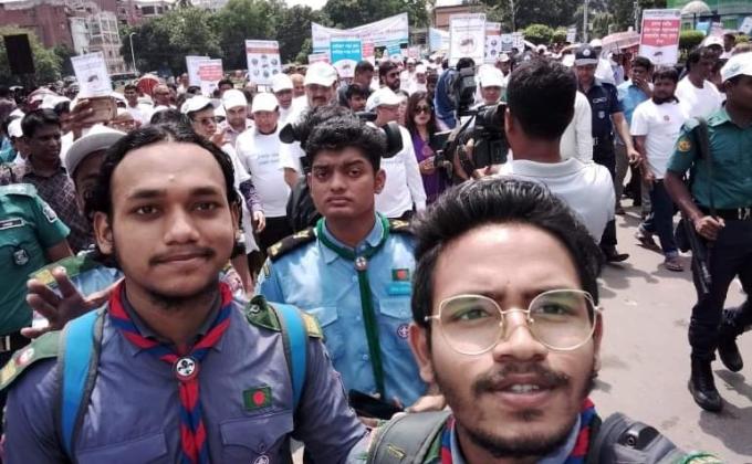 ডেঙ্গু মশা বা ডেঙ্গু জ্বর সংক্রান্ত সতর্কতা র‍্যালি