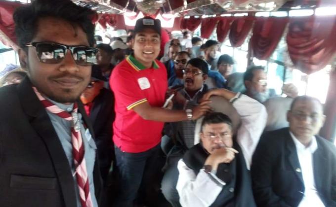 ঢাকা জেলা রোভার মুট ভেন্যু পরিদর্শন