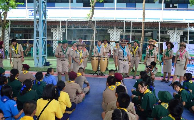 การอบรม กิจกรรม 6 Module ของ MoP Thailand ณ โรงเรียนมัธยมวัดหนองแขม กทม.