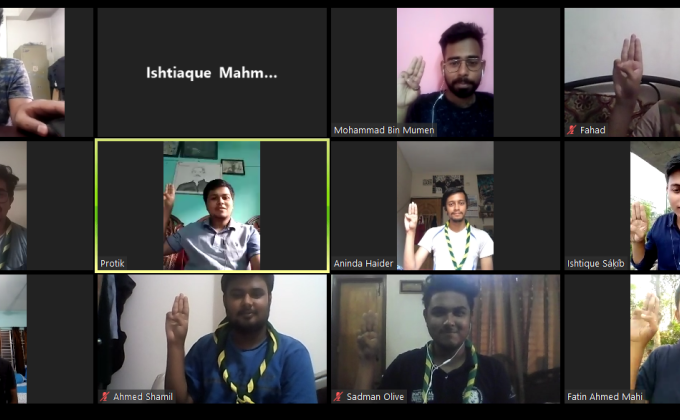 Virtual meeting on CORONA time action 