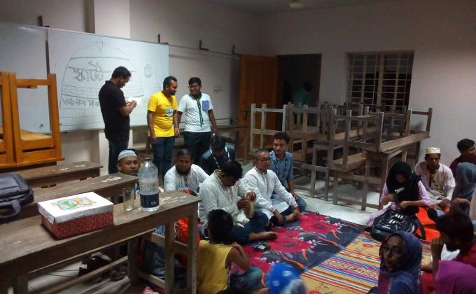 Scout Iftar Mahfil at Rover Mate  Course 39th