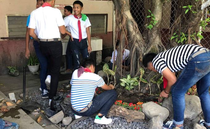 Day 1 of the 2019 Brigada Eskw8ela Clean-Up Drive and Development Projects