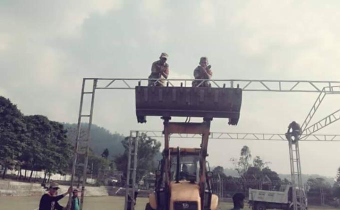 Preparation For Gyalsay Birth Anniversary 