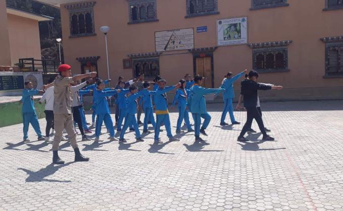 Preparation for new scouts.